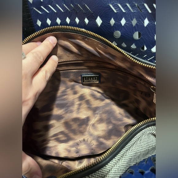Stuart Weitzman Unique Leather Bag with removable inner bag - Picture 3 of 10